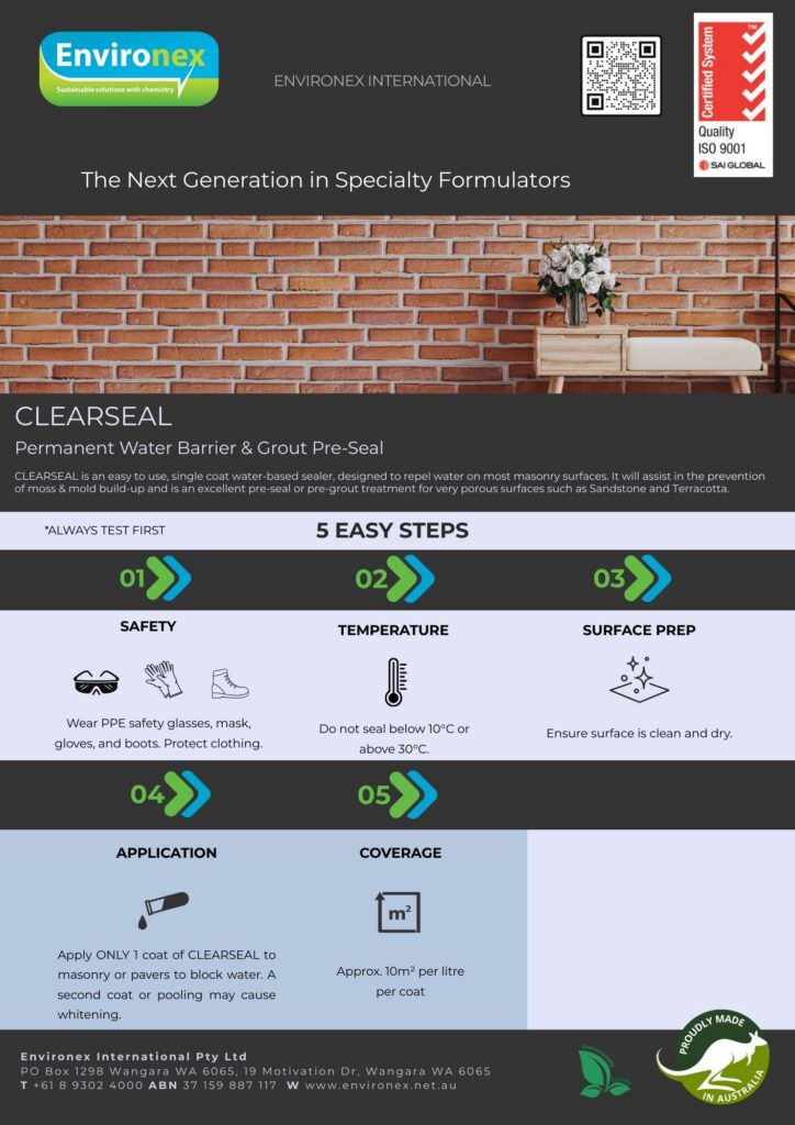 Environex Clearseal Sealer